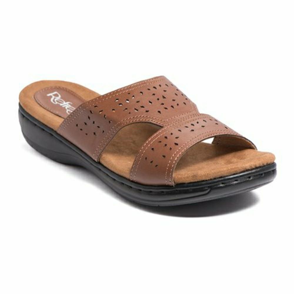 Refresh Tan Dola Slide Sandals Women 8.5 M